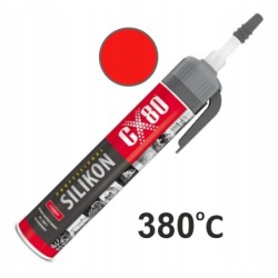 SILIKON WYSOKOTEMPERATUROWY CX-80 czerwony 210ml