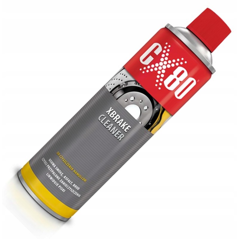 XBRAKE CLEANER 500ml CX80 SPRAY ZMYWACZ HAMULCÓW