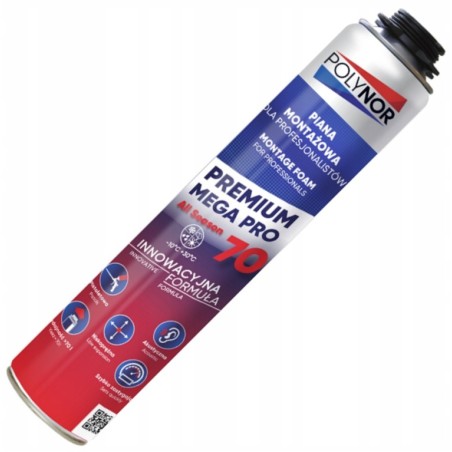 POLYNOR PREMIUM MEGA PRO 70 PIANA MONTAŻOWA 870 ml